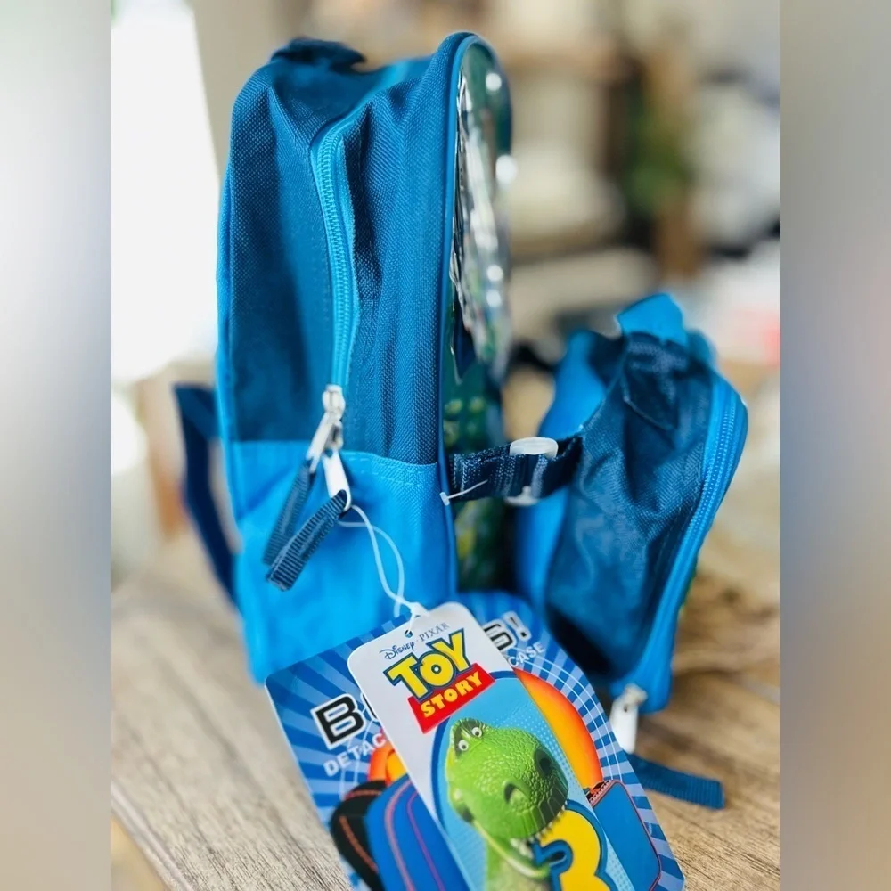Toy Story Detachable Lunch Bag Utility Case Toy Story Buzz Aliens OOO NWT